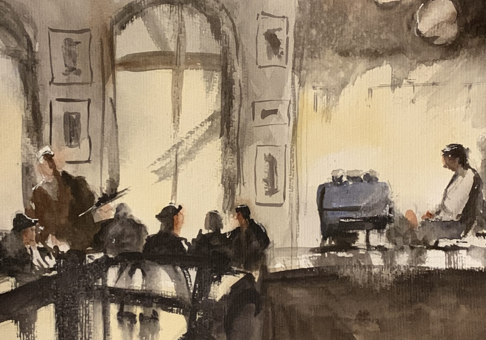 Cafészene