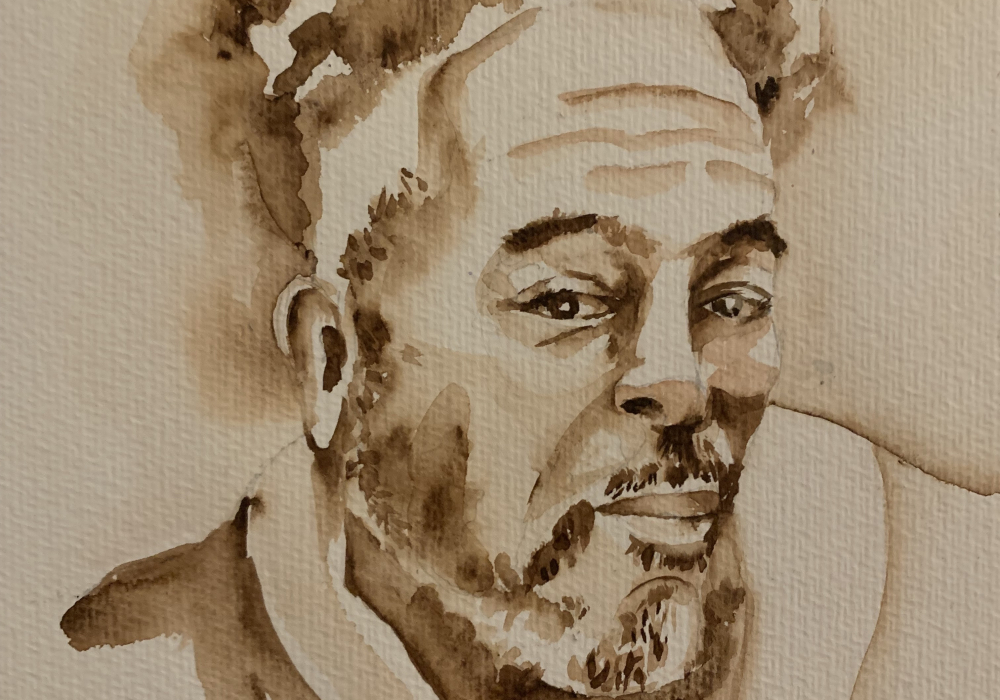 Mann in Sepia