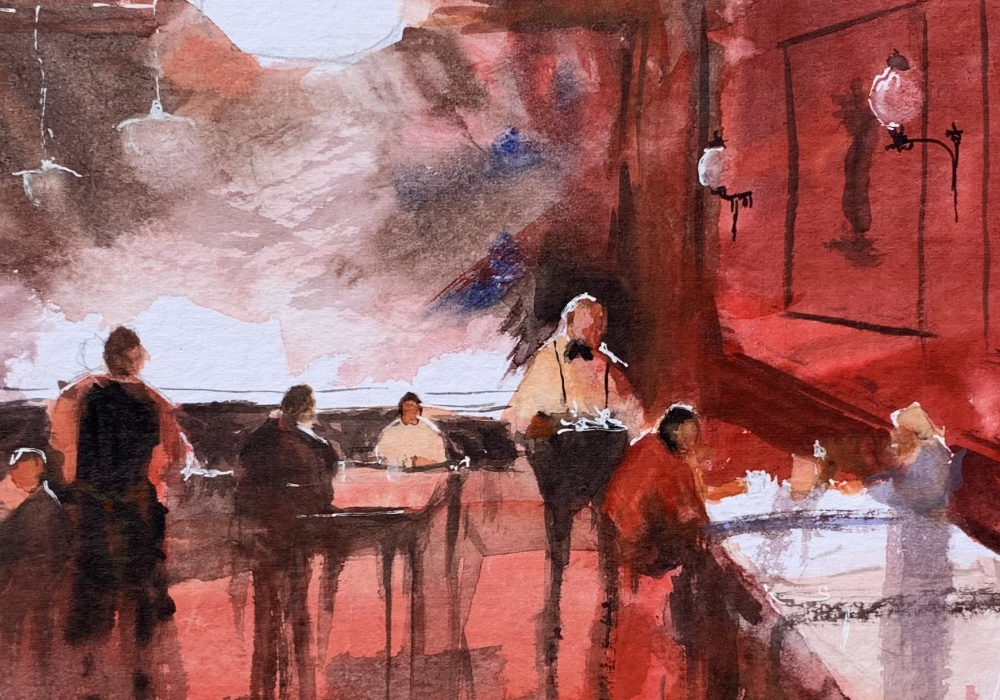 Rotes Café